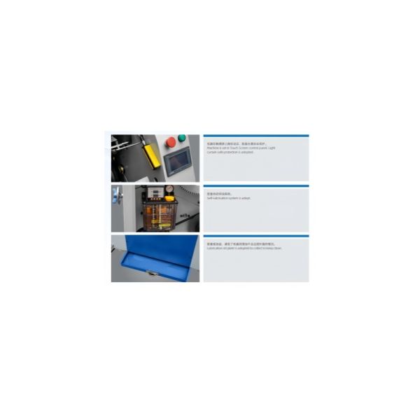 SX-340DP 8 Needles And 19mm Needle Interval Semi Automatic Binding Sewing Machine Manual Book Binding Machine 45 Cycles/Min