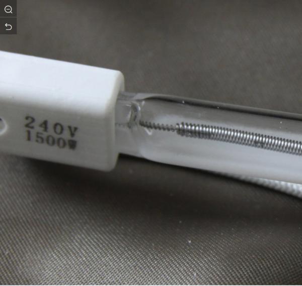 1000W 2000W Infrared Heater Lamp Quartz Heat Tube for PETP Blow Molding /Blow Bottle Machine