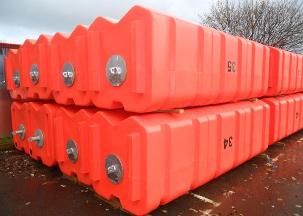 Flutuación de tuberías de plástico flotante para buques de construcción de tuberías en alta mar