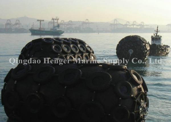 Pára-choques de flutuação do barco da marinha do grande diâmetro, para-choque de borracha do barco com vida útil longa