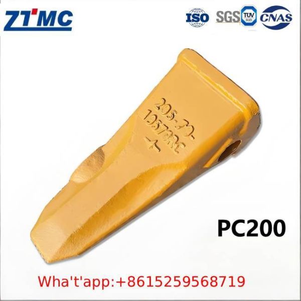 Komatsu Style PC200 Excavator Tooth Rock Chisel 5.1kg 205-70-19570RC