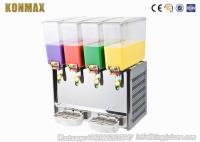 4 tanques que refrigeram e que misturam a máquina fria do distribuidor da bebida da bebida