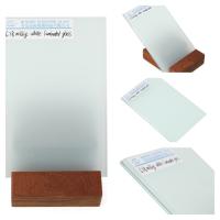 5+5mm Vitre de sécurité laminé blanc laiteux de catégorie A pour balustrade