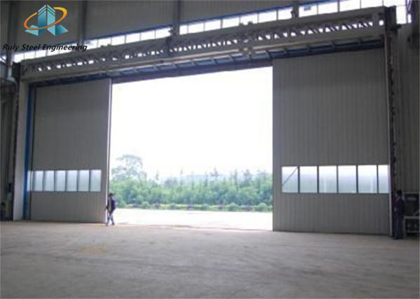 Factory Buildings Steel With Q355B Or Q235B Purlin Steel Beam Warehouse