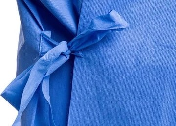 Одежды хирургии Spunlace хирургической мантии хлопка латекса устойчивое устранимой жидкое