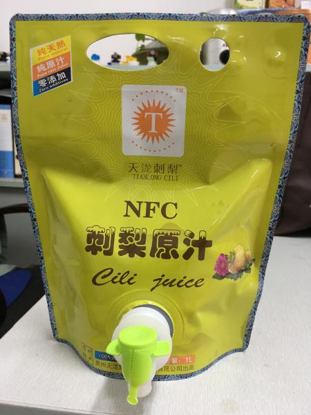 ECO PE Stand Up Pouch Bags / Plastic Liquid Spout Bag 10ml - 5L