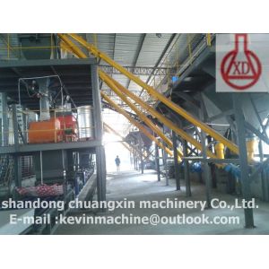 Доска окиси магния делая производственную линию 25м * 1.58м * 1.8м доски МгО