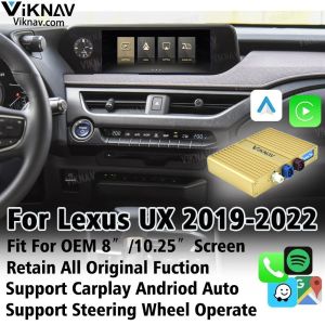 Linux Car Interface Box For Lexus UX 2019-2022 Wireless Apple CarPlay Android