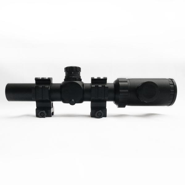 1-10x24 IR Illuminated Hunting Rifle Scope Reticle Optics Scope For Outdoor
