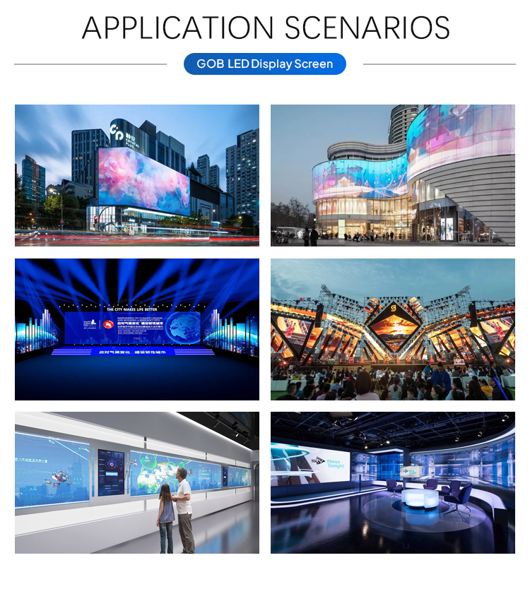 Best Quality Customized Indoor Digital HD Poster LED Display Panel Stage LED Screen for Concert