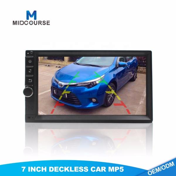 OEM 2 Din Car Stereo Display System With HD Touch Screen Bluetooth FM USB