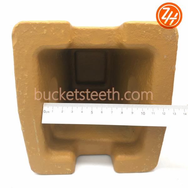 14553244RC Volvo Bucket Teeth , EC460RC Excavator Rock Teeth With Ribbed Top