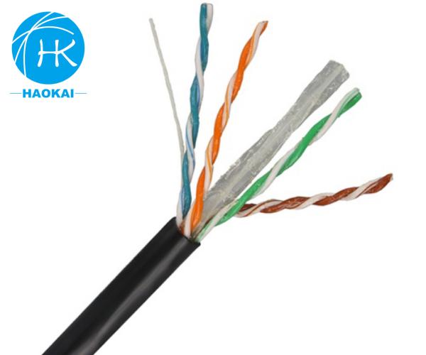 Cable LAN externo com gelatina, PVC Jacket, UTP, CAT6