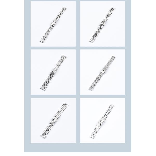 Rainbow Metal Stainless Steel Watch Band