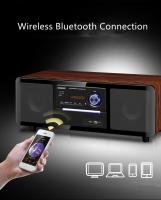 haut-parleur de bibliothèque en bois en feuille de densité améliore la clarté audio avec un SNR ≥ 80 dB