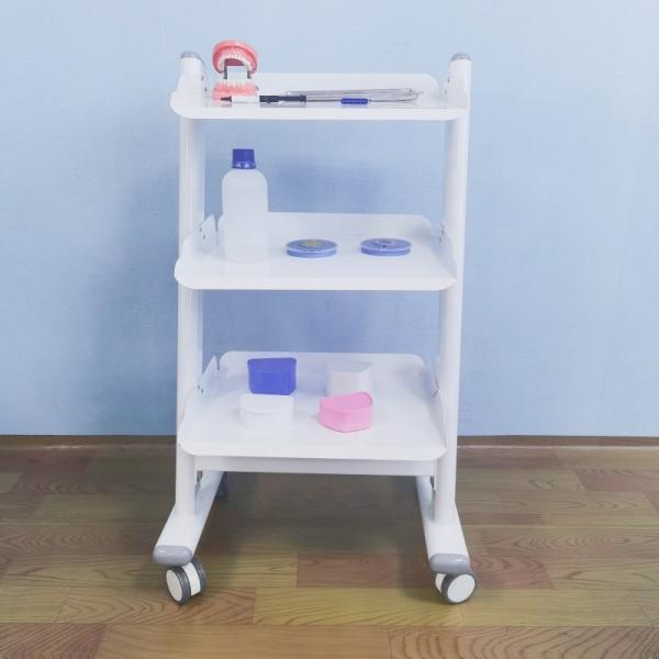 Equipamento Dental Carrinho Médico de Trolley Carrinho Dental Móvel Durável de Aço Inoxidável