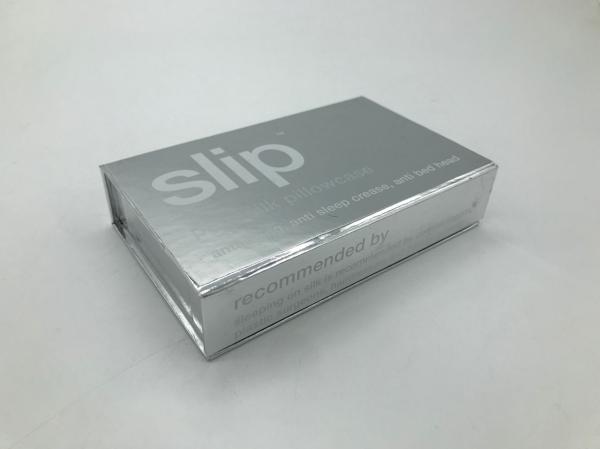 Luxury Silver Chipboard Gift Boxes Magnets Closure For Pillowcase Packaging
