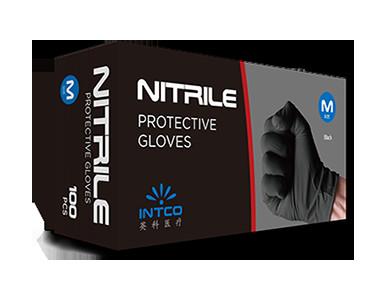 Blue Color Disposable Poly Gloves  Finger Tips Textured Design Powder Free Durable