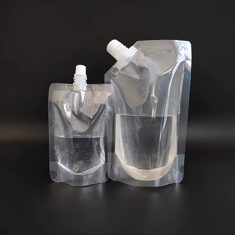 Custom Printed Drink Spouted Bag Juice Liquid Refill Pouch Packaging Retort Spout Pouch Bag Liquid Packaging Pouch