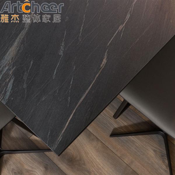 Modern Black Kitchen Cabinets Made Ready to Assemble Wooden Furniture with Free Design
