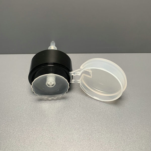 Spraying Function 28/410 33/410 Flip Top Nail Polish Dispenser Remover Oil Pump with PP Material