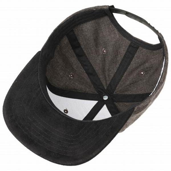 Blank Acrylic Wool Snapback Baseball Caps Woven Label 7 Hole Plastic Closure