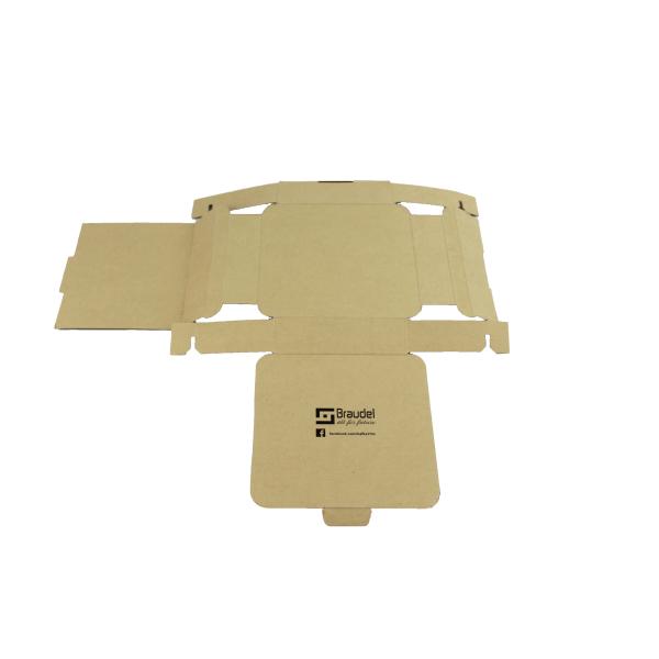 Biodegradable ручка коробки Eco дружелюбная упаковывая пластиковая