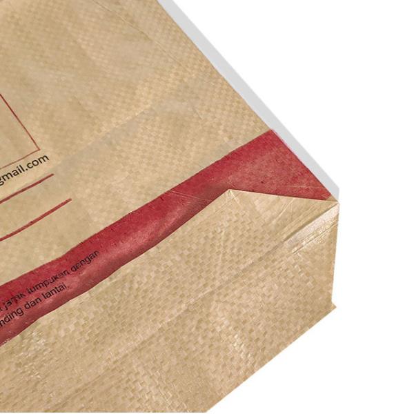 Oil Proof PP Woven Cement Bags Grain 40-250gsm Polypropylene