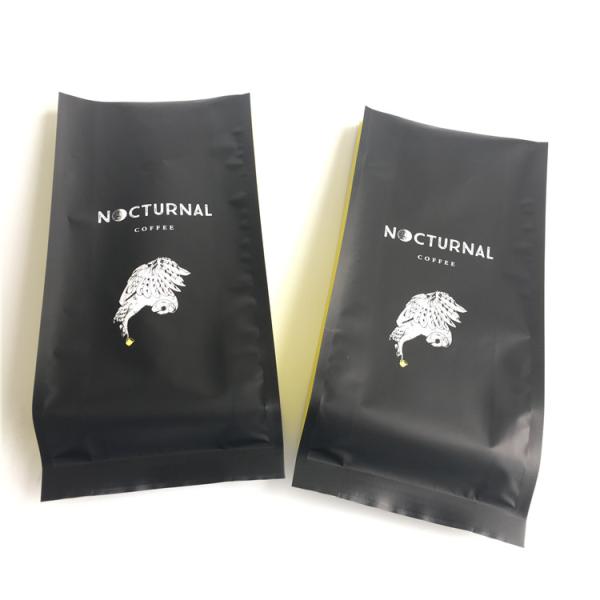 Печатание цифров стоя вверх Ресеалабле Зиплок верхние сумки кофе с клапаном 250г 500г 1кг