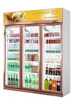 O supermercado da fábrica do OEM bebe refrigerar do fã do refrigerador da exposição