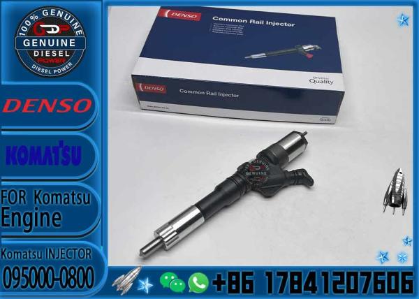 Injecteur de carburant diesel commun 095000-1211 6156-11-3300 095000-1210 095000-0800 095000-0801 pour Komat-su PC400-7 PC450