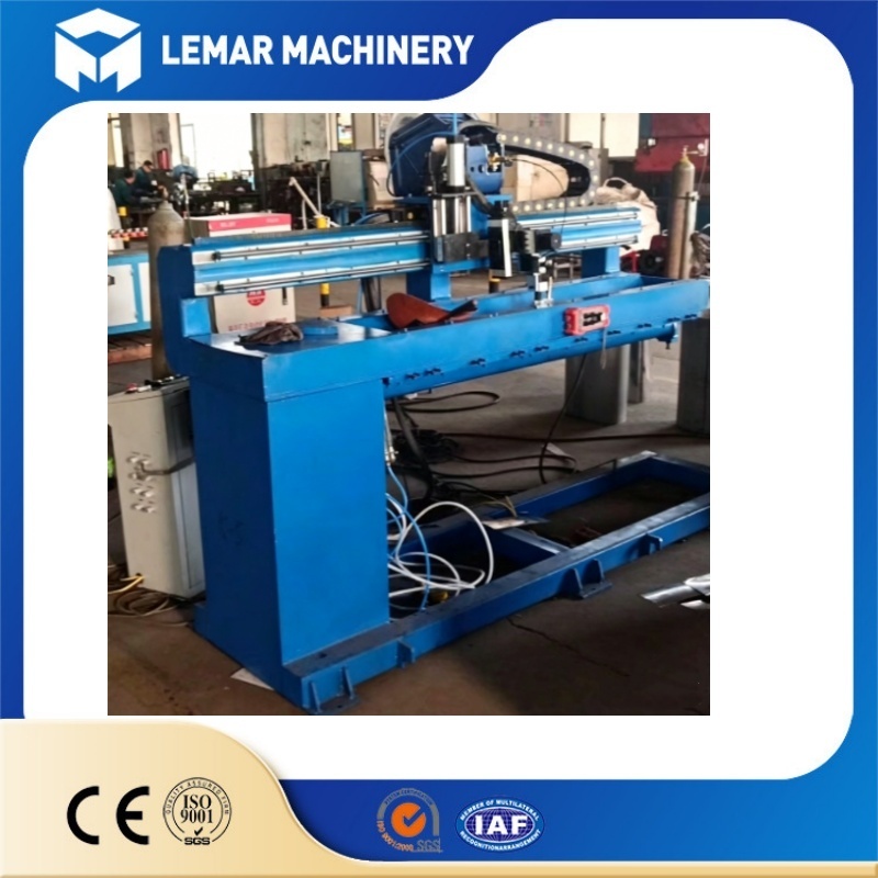 1000mm Straight Seam Welding Machine | Automatic Longitudinal Seam Welder for Stainless Steel Cylinder Tank Barrel