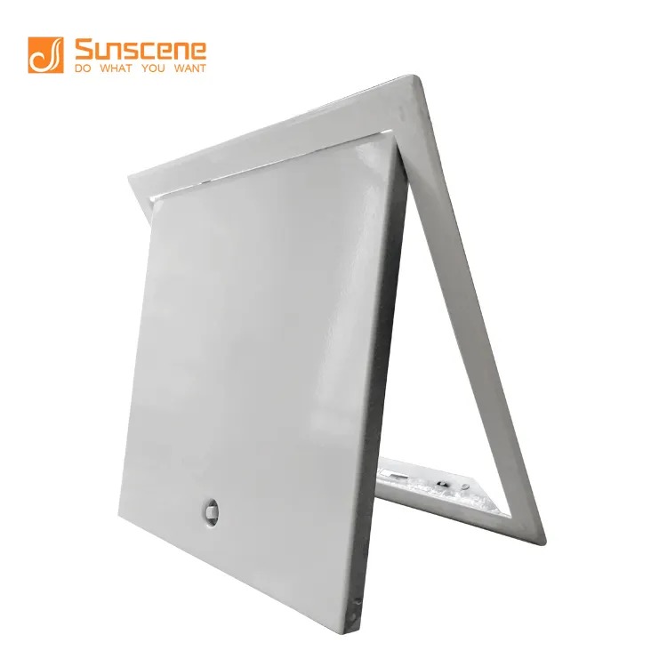 Flush Metal Electrical Box Cover Fireproof Customized With Tip Latch