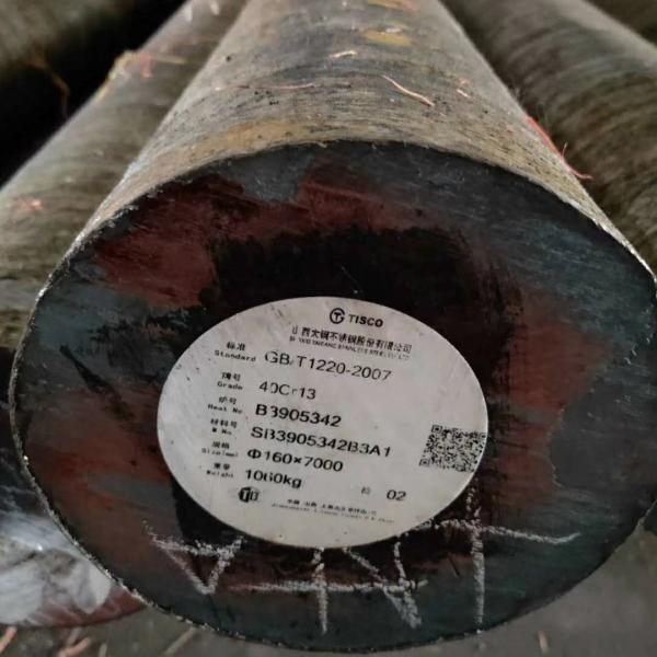 Barra redonda de aço inoxidável laminada da categoria 416 de Astm A276