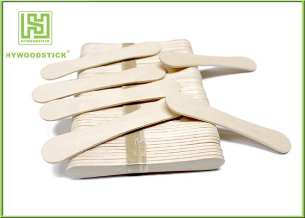 94Mm Ice Cream Wooden Sticks , Ice Cream Distributor Hot Stamping Logo
