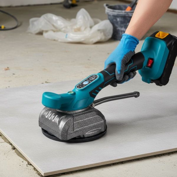 Portable Electric Automatic Industrial Ceramic Paving Machine Adjustable Vibration Frequency Leveler DIY/ODM Customizable Tile