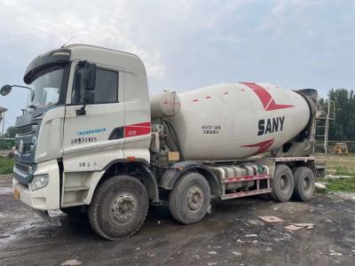 Shacman Used Mixer Trucks 16m3 HINO P11C-WC Engine Euro V Emission