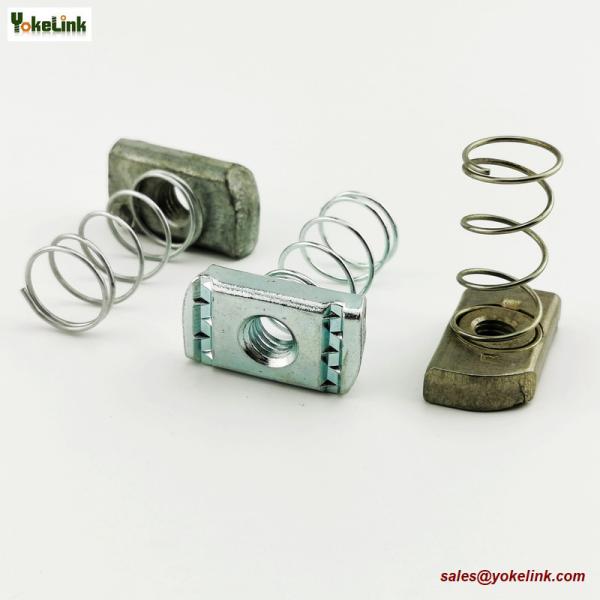Strut Channel Spring Nut for Solar Panel Installation