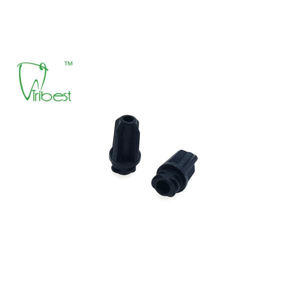 Medical Sterile Luer Lock Luer Slip Dental Syringe Cap Disposable Black White