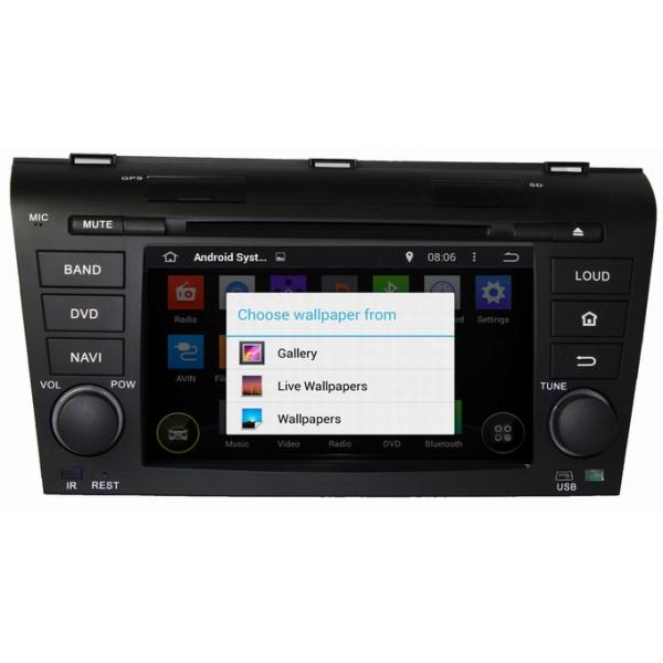 Ouchuangbo Car Radio Multimedia Kit Stereo DVD Player Android 4.4 for Mazda 3 2004-2009 OCB-7003D