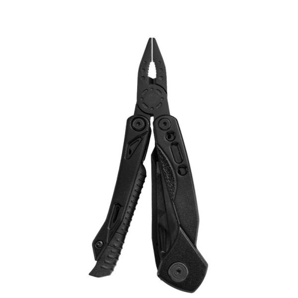 Multifunctional Combination Cutting Plier Black Stainless Steel
