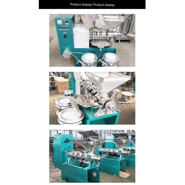 Max Capacity 750 kg/h Peanut Oil Oil Pressers Machine Sunflower Oil Extraction Machine