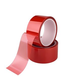 OEM die cut adhesive parts 0.05mm Polyester Film Heat Resistant Electrical Insulation Tape