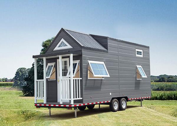 Cadre en acier préfabriqué Mini House With Laminate Flooring 110/220V/240v électrique