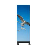 P1.56 LED Poster Display 36.5kg Die-casting Aluminum Cabinet 1x5 For Showing