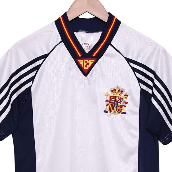 Classic Replica Spain 1998 Away Retro Football Jersey Stretchable