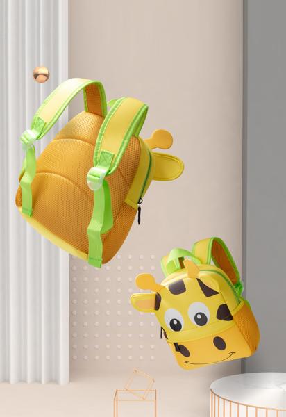 Kindergarten Cartoon 3D Backpack Waterproof Kids School Bag Travel Outdoor