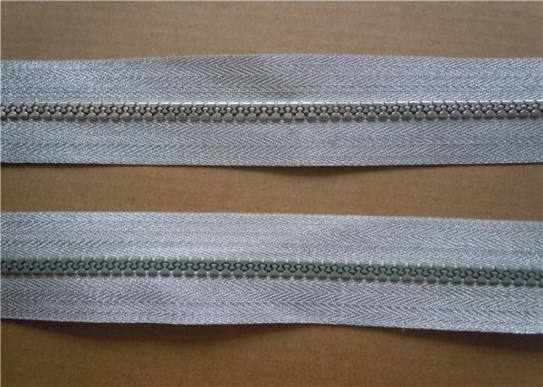 Leather Jacket Heavy Duty Zippers , 5 Inch Separating Zipper No Slip