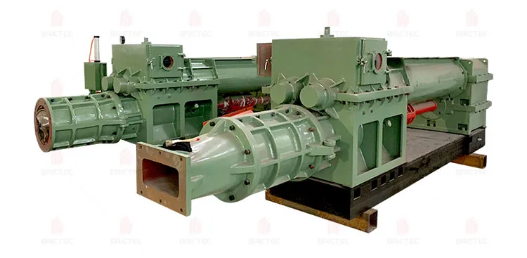 Machinerie de fabrication de briques Extrudeuse compacte pour la production de briques à feu d'argile avec un petit investissement