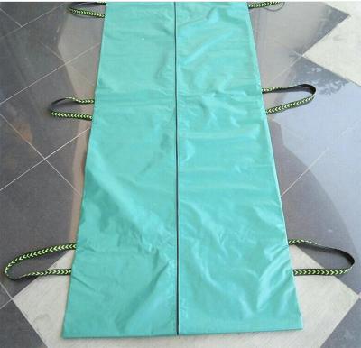 Heavy Duty PEVA Waterproof Dead Body Bag European Style With Center Zipper